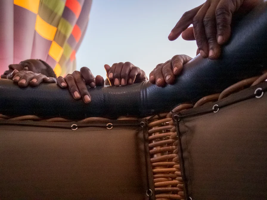 Hands on the Basket